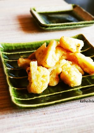 カリフラワーの中華風天ぷら-レシピのメイン写真