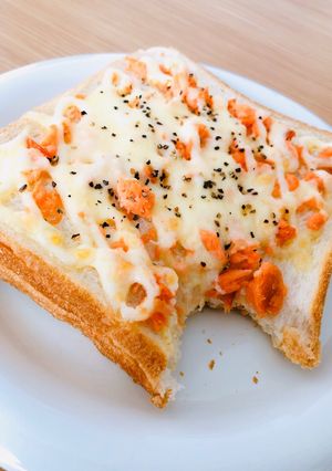 鮭マヨチトースト-レシピのメイン写真