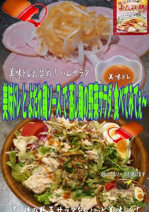 美味ドレよだれ鶏ソースで蒸し鶏野菜サラダ-レシピのメイン写真