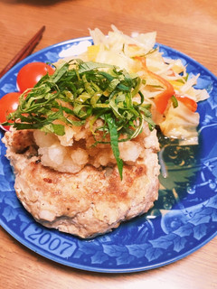 生姜たっぷり!和風ハンバーグ-レシピのメイン写真