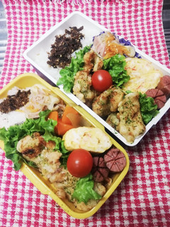 パパ弁当♡鶏胸肉の青のり焼き2/13-レシピのメイン写真