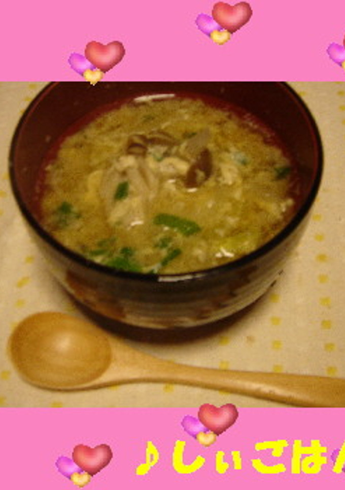 タカラの料理酒で！和風たまごスープ-レシピのメイン写真