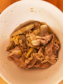 ホットクック 白菜と豚肉のすき焼き風-レシピのメイン写真