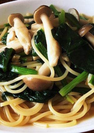 ランチに☆きのこの和風バター醤油パスタ-レシピのメイン写真