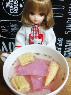 リカちゃん♡古漬け余ってません?スープ-レシピのメイン写真