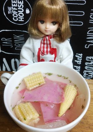 リカちゃん♡古漬け余ってません?スープ-レシピのメイン写真