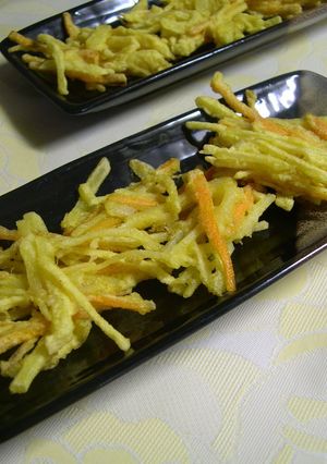じゃがいものカレーかき揚げ-レシピのメイン写真