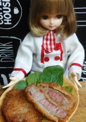 リカちゃん♡栗原さん流?牛カツꕤ*.゚-レシピのメイン写真