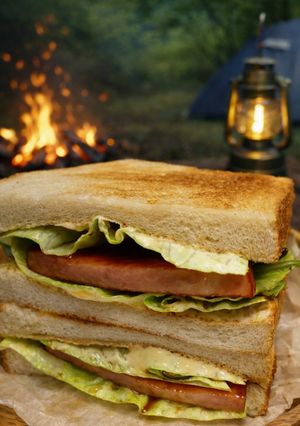 マヨネーズたっぷり照り焼きサンド-レシピのメイン写真