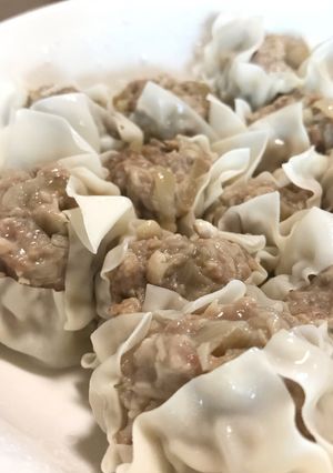 レンジだけ？！簡単！ヘルシー焼売☆-レシピのメイン写真
