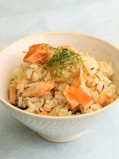鮭と大葉の炊き込みご飯-レシピのメイン写真