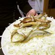 最速のワカサギの素揚げ焼き