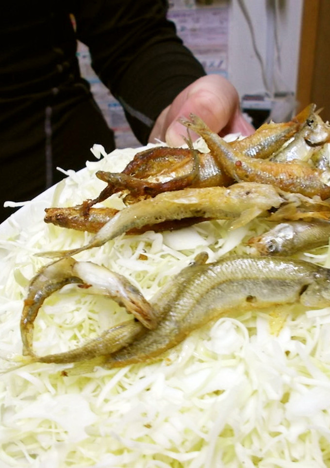 最速のワカサギの素揚げ焼き-レシピのメイン写真