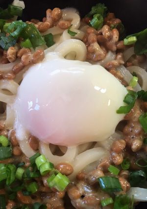 絵に描いたような温泉卵（温玉）-レシピのメイン写真
