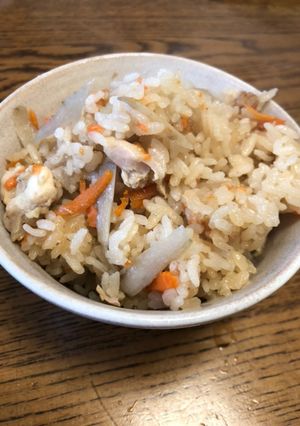 優しい炊き込みごはん-レシピのメイン写真