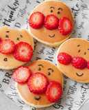 子供ごはんおやつにアンパンマンパンケーキ