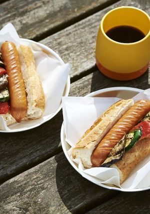 野菜マリネのホットドッグ-レシピのメイン写真