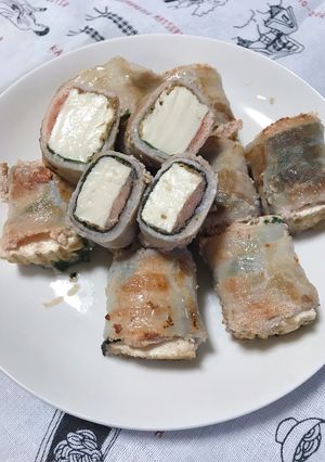 明太子の厚揚げ肉巻き-レシピのメイン写真