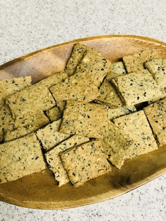 袋で!おから 黒ゴマ サクサククッキー-レシピのメイン写真
