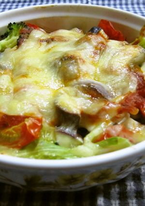 ベジ♪鶏肉と野菜のチーズ焼き-レシピのメイン写真