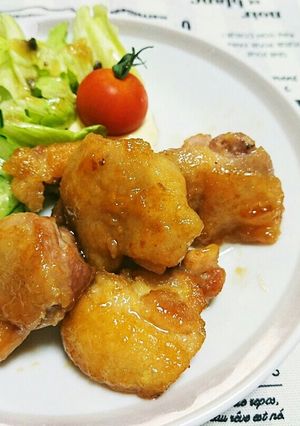 一口鶏もも肉の照り焼き♪-レシピのメイン写真