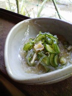 きゅうりと貝柱の酢の物-レシピのメイン写真