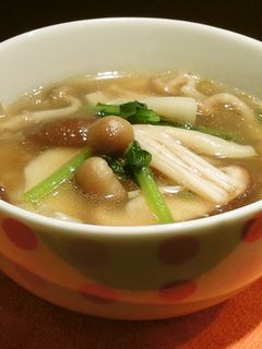 ベジ♪きのこのしょうがスープ-レシピのメイン写真