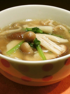 ベジ♪きのこのしょうがスープ-レシピのメイン写真