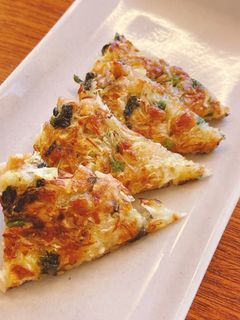 納豆とキャベツのおやき(チヂミ)-レシピのメイン写真