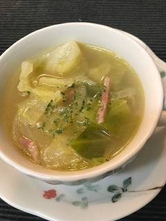 春キャベツのスープ-レシピのメイン写真