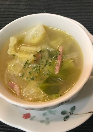 春キャベツのスープ-レシピのメイン写真