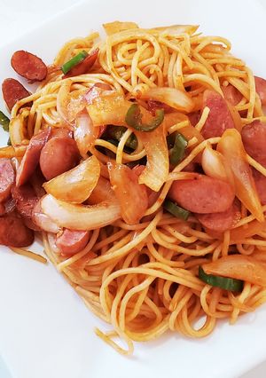 簡単ナポリタン-レシピのメイン写真