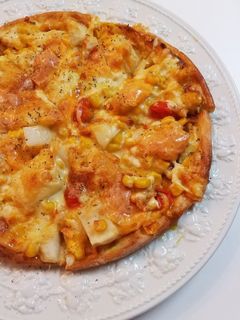 市販カレーピザ!ポテト コーン-レシピのメイン写真