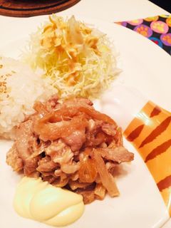 豚肉で簡単今日は食べられないしょうが焼き-レシピのメイン写真