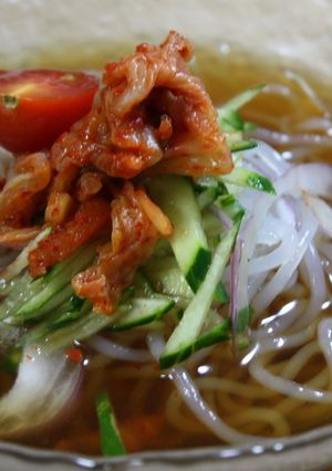 韓国風・糸こん冷麺-レシピのメイン写真