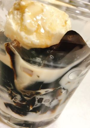 インスタントで時短！コーヒーゼリー-レシピのメイン写真