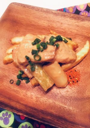 簡単あてつまみ肴　さばのみそ煮ポテト-レシピのメイン写真