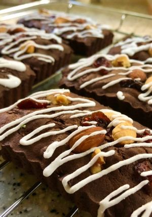 ヘーゼルナッツとアーモンドのチョコケーキ-レシピのメイン写真