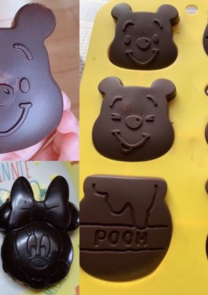 ディズニーキャラ♡チョコビスケット♡-レシピのメイン写真