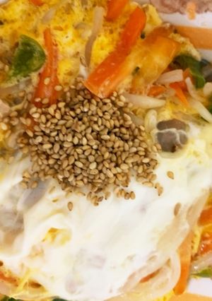 全てレンジミネストローネ味豚平焼き風-レシピのメイン写真
