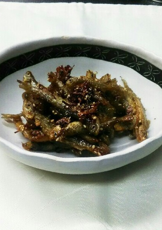 生姜風味わかさぎの佃煮-レシピのメイン写真