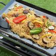 彩り野菜が美味しい♪BBQ焼ビーフン