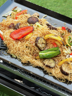 彩り野菜が美味しい♪BBQ焼ビーフン-レシピのメイン写真