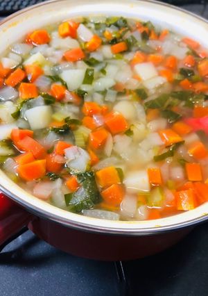 冷凍保存OK！野菜スープ♡離乳食中期〜-レシピのメイン写真