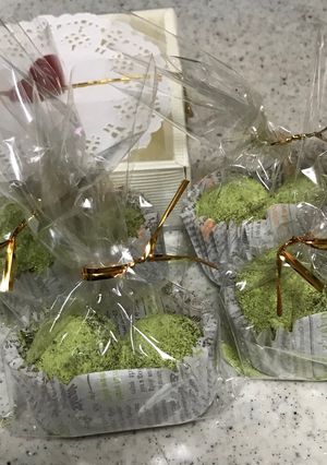 生チョコボール、抹茶トリュフ仕立て。-レシピのメイン写真