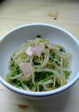 もやしとかいわれの簡単！和え物-レシピのメイン写真