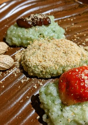 春のお彼岸に♪ピーナツ抹茶おはぎ-レシピのメイン写真