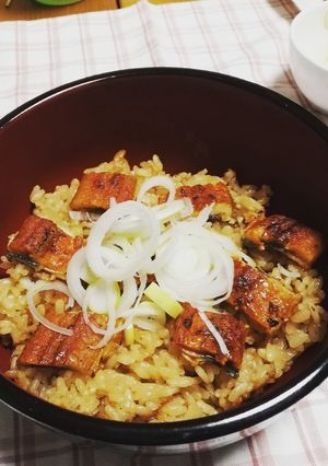 うなぎの蒲焼き炊き込みご飯-レシピのメイン写真