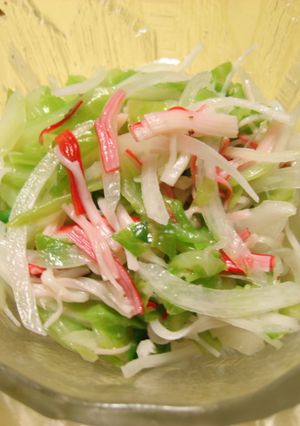 簡単！おいしすぎ！きゃべつのわさび和え-レシピのメイン写真