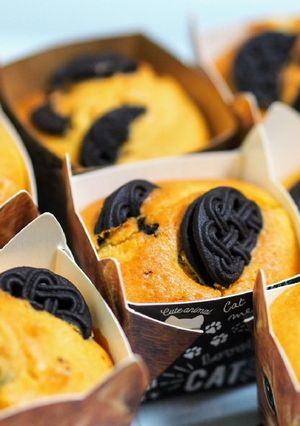 バレンタイン☆HMでオレオカップケーキ☆-レシピのメイン写真
